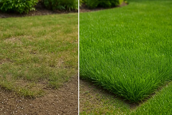 Lawn response to 20-10-10 fertilizer