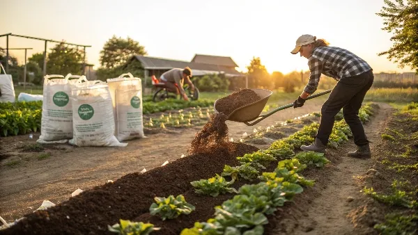organic fertilizer application