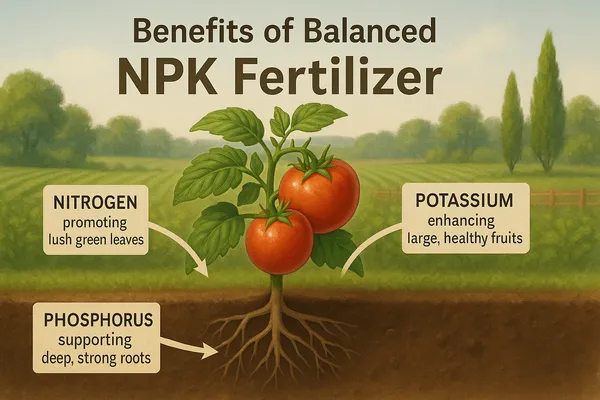 Benefits of balanced NPK fertilizer