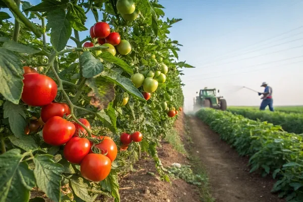 What fertilizer increases tomato fruit size？