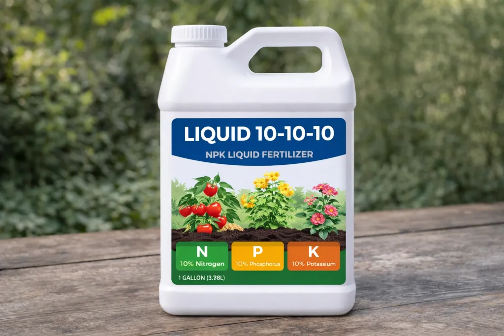 Liquid 10-10-10 (NPK Liquid Fertilizer)