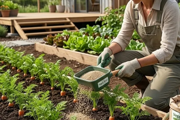 fertilize carrots